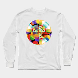 Prismatic Ombre Long Sleeve T-Shirt